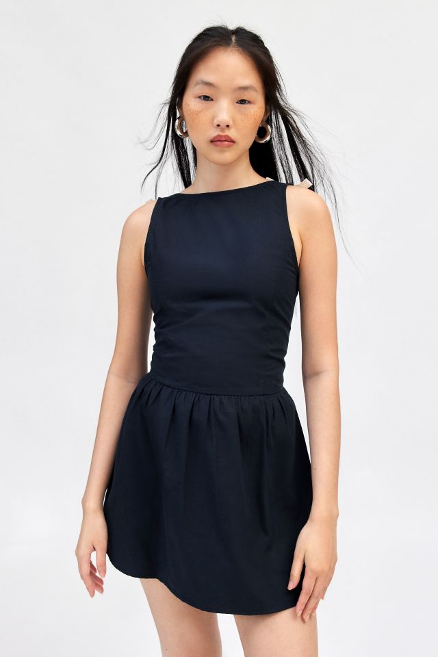 Motel Talesshi Bow Detail Mini Dress #3