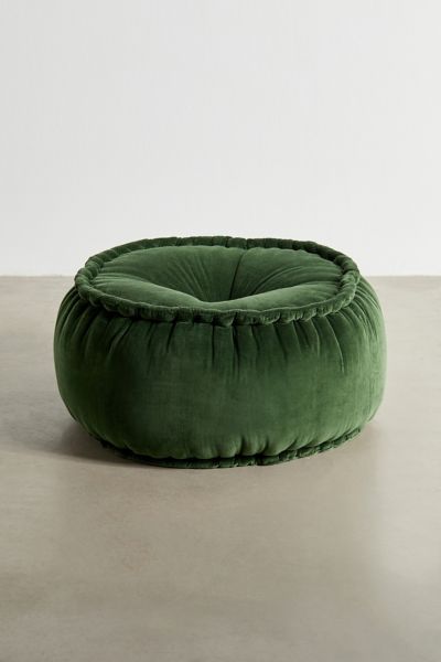 Kathe Velvet Floor Pouf