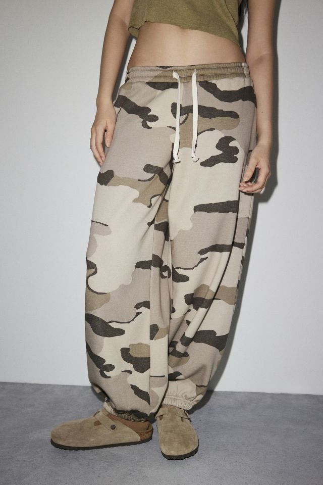 Topshop camouflage joggers sales