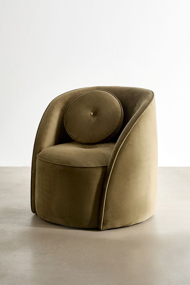 Kathe Velvet Lounge Chair #2