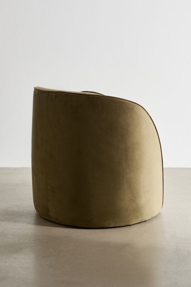 Kathe Velvet Lounge Chair #5