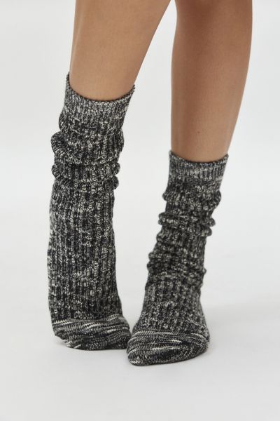 Marled Slouch Sock