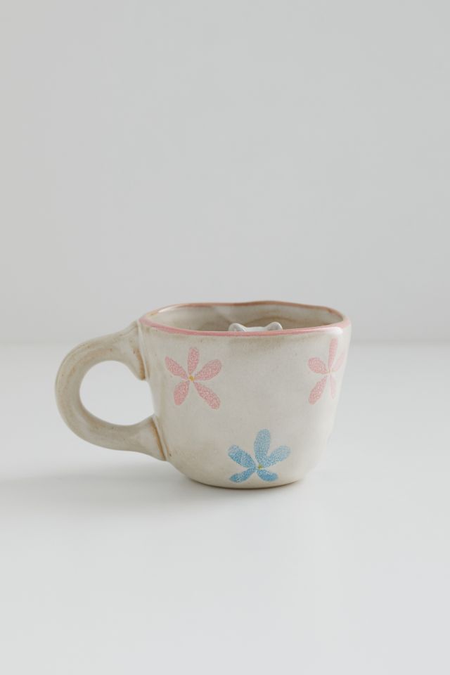 Peekaboo Dressy Cat Mug #1