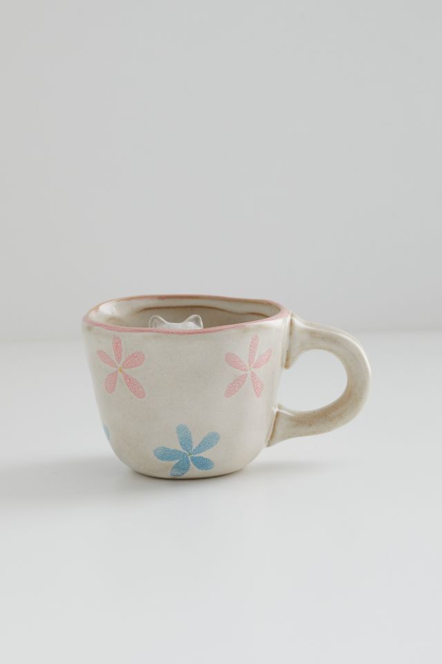Peekaboo Dressy Cat Mug #2