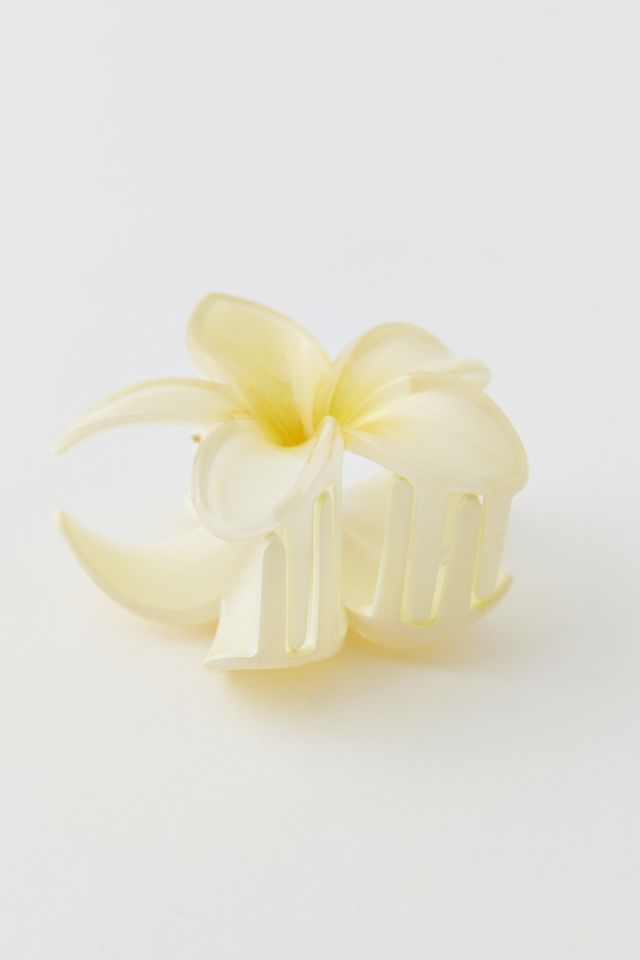 Plumeria Flower Claw Clip | Urban Outfitters