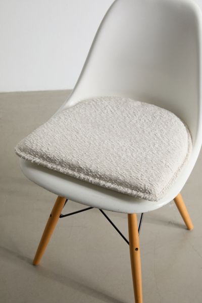 Urban Outfitters Boucle Chair Cushion - Set Of 2 In White At