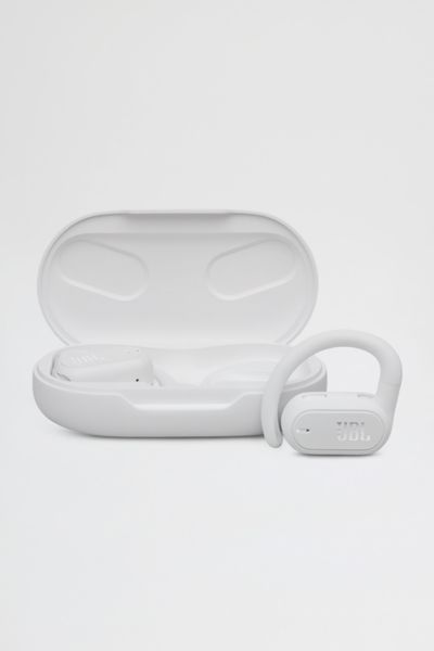 Jbl Soundgear Sense Hybrid Open-ear Wireless Headphones In White At Urban Outfitters In White