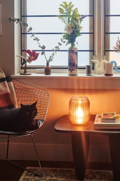 Wooj Design X Christopher Merchant Allium Lamp In Smoke At Urban Outfitters