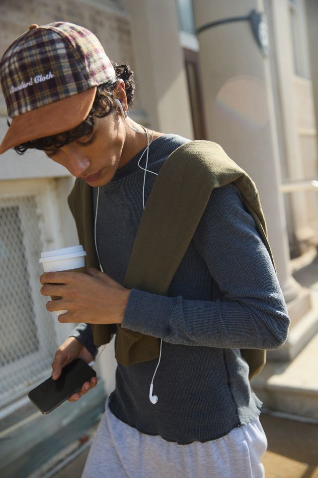 Standard Cloth Check Pattern Baseball Hat Urban Outfitters Canada