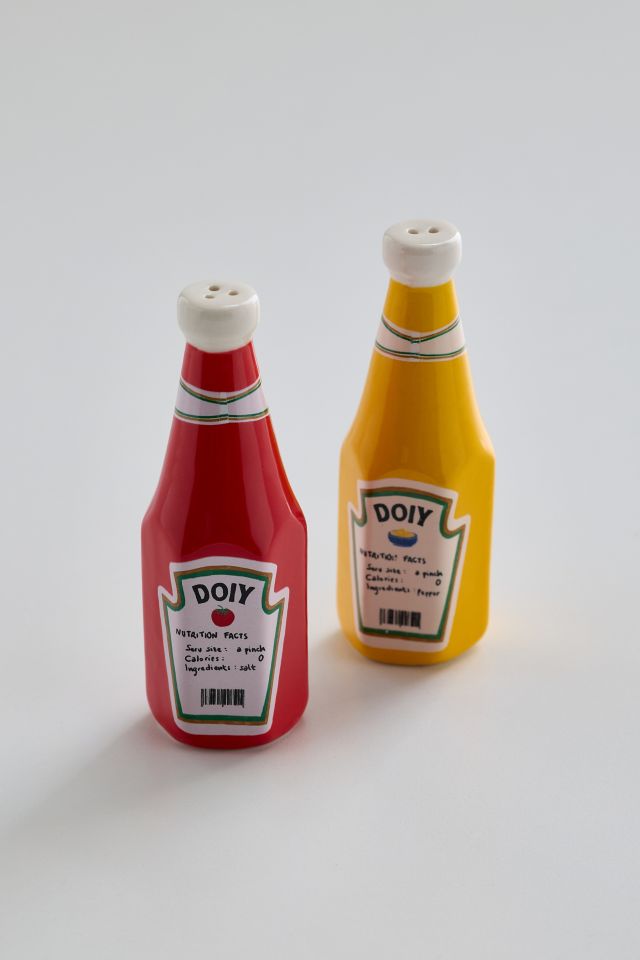 DOIY Corner Shop Salt & Pepper Shaker Set #2