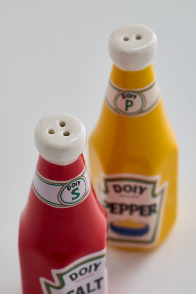 DOIY Corner Shop Salt & Pepper Shaker Set #3