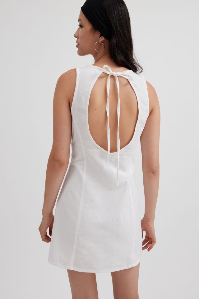 Motel Ayana Open-Back Mini Dress #1