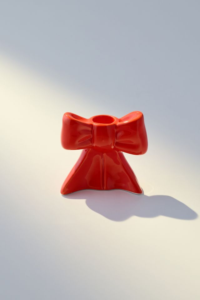 DOIY Bow Taper Candle Holder #2