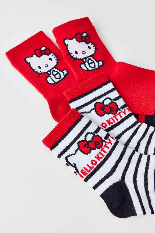 Hello Kitty Mid-Crew Sock 2-Pack | Urban Outfitters