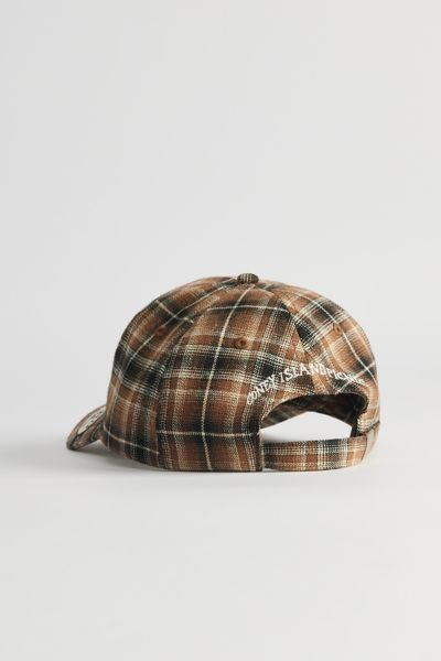 Coney Island Picnic Plaid Coffee Patch Dad Hat