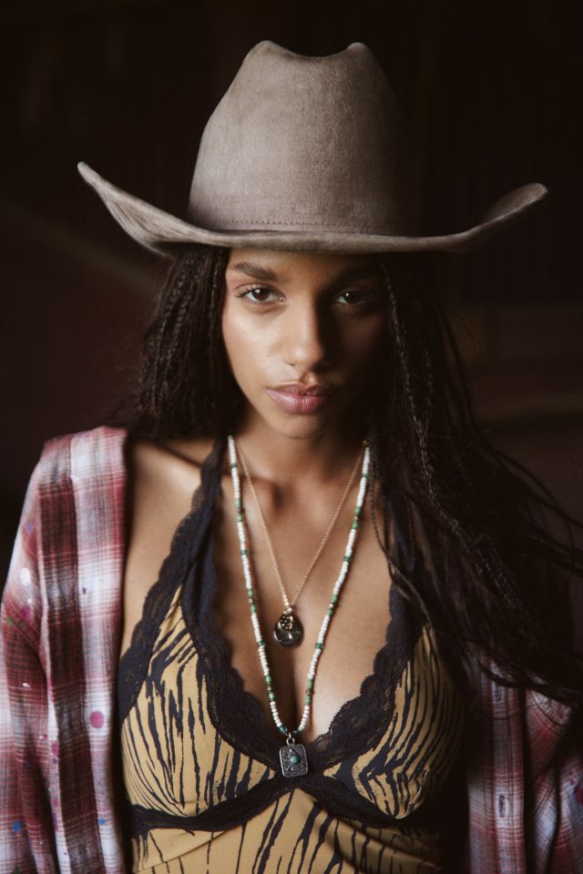 8 Other Reasons Sueded Cowboy Hat #2