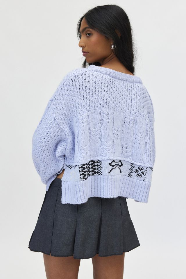 Chandail Kimchi Blue Rosemary en Tricot Artisanal #2