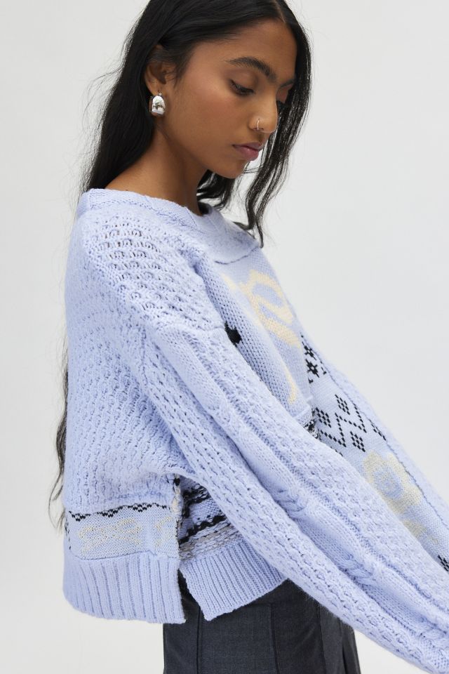 Chandail Kimchi Blue Rosemary en Tricot Artisanal #3