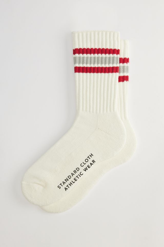 Standard Cloth Athletic Stripe Crew Sock 3-Pack #2