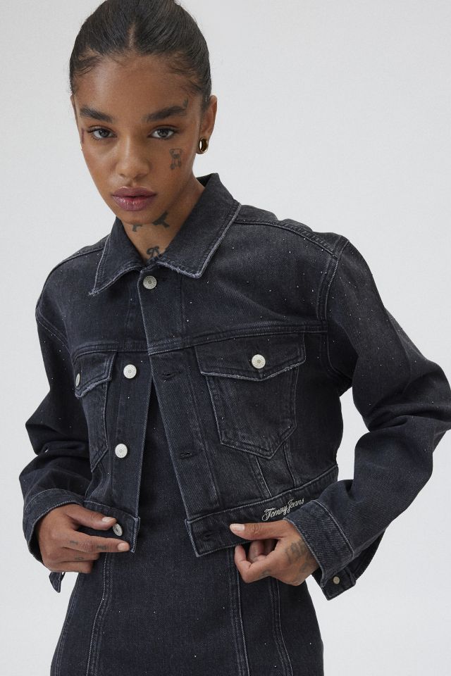 Tommy Jeans Boxy Fit Crop Denim Jacket #1