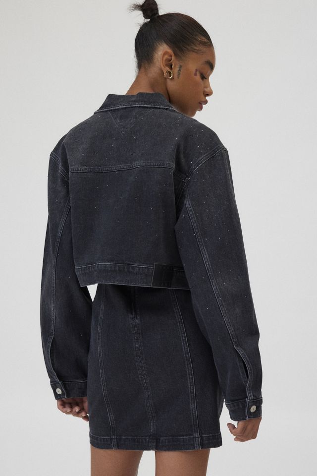Tommy Jeans Boxy Fit Crop Denim Jacket #3