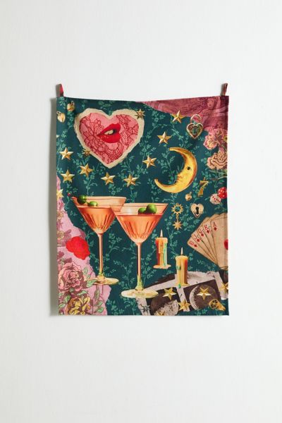 Dreams Collage Tapestry