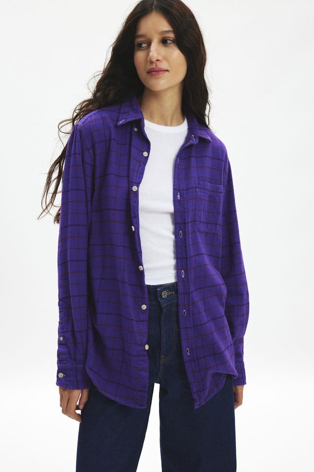 Chemise en flanelle délavée ReMADE By UO #3