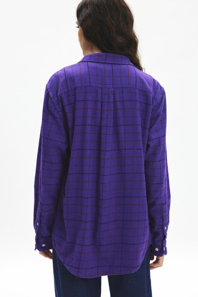 Chemise en flanelle délavée ReMADE By UO #4