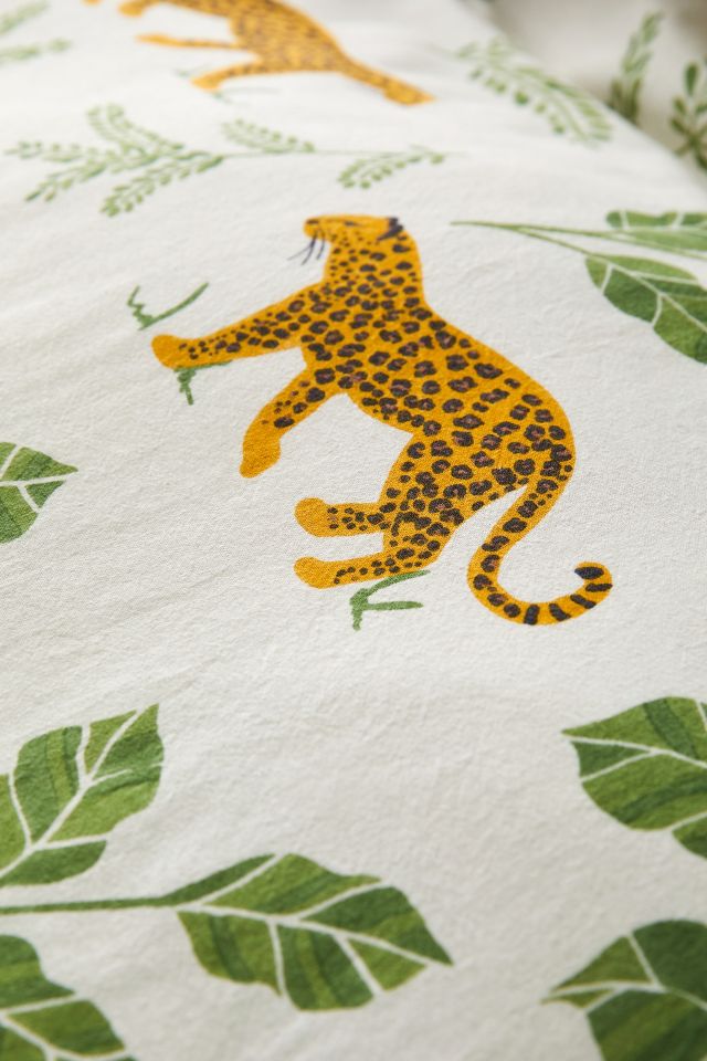 Prowling Leopard Duvet Cover #3
