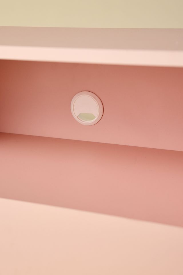 Selene Media Console - Pink Storage TV Stand