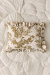 Cotton Ruffle Bolster Pillow