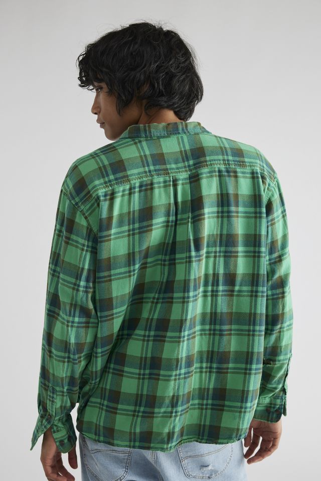 Urban Renewal Remade Overdyed Flannel Shirt #3