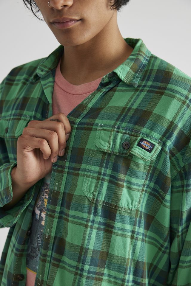 Urban Renewal Remade Overdyed Flannel Shirt #4