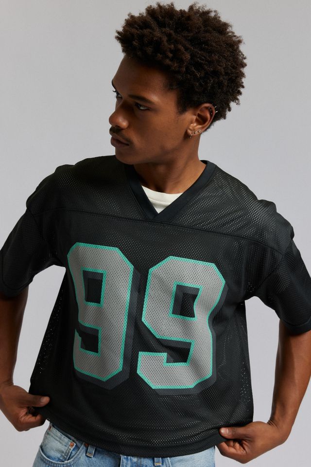 Mesh Football Jersey V-Neck Tee #1