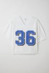 Mesh Football Jersey V-Neck Tee