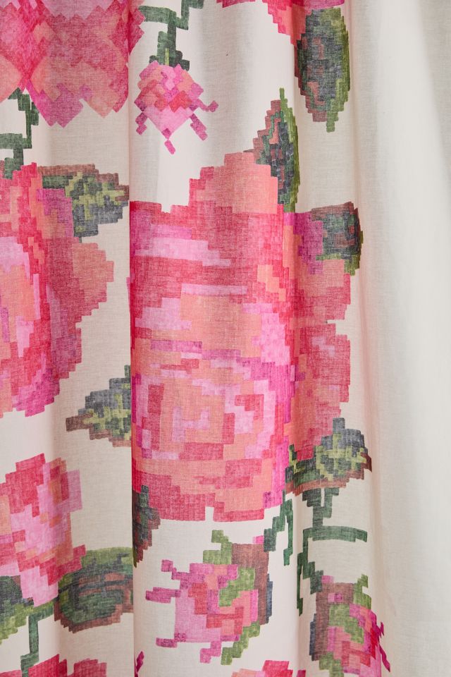 Lana Rose Shower Curtain #1