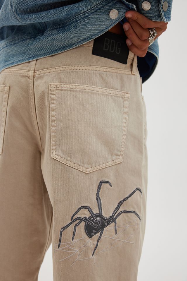 BDG Nitro Spider Embroidered Baggy Fit Jean #3