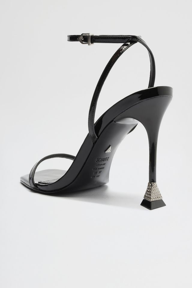 Schutz Patent Leather Joanna Heeled Sandal #4