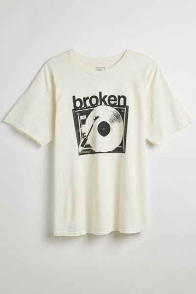 broken nike tee