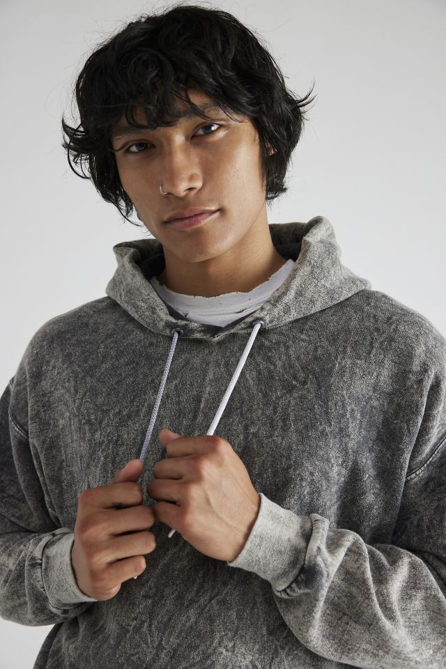 Urban Renewal Remade Acid Wash Hoodie Sweatshirt #3