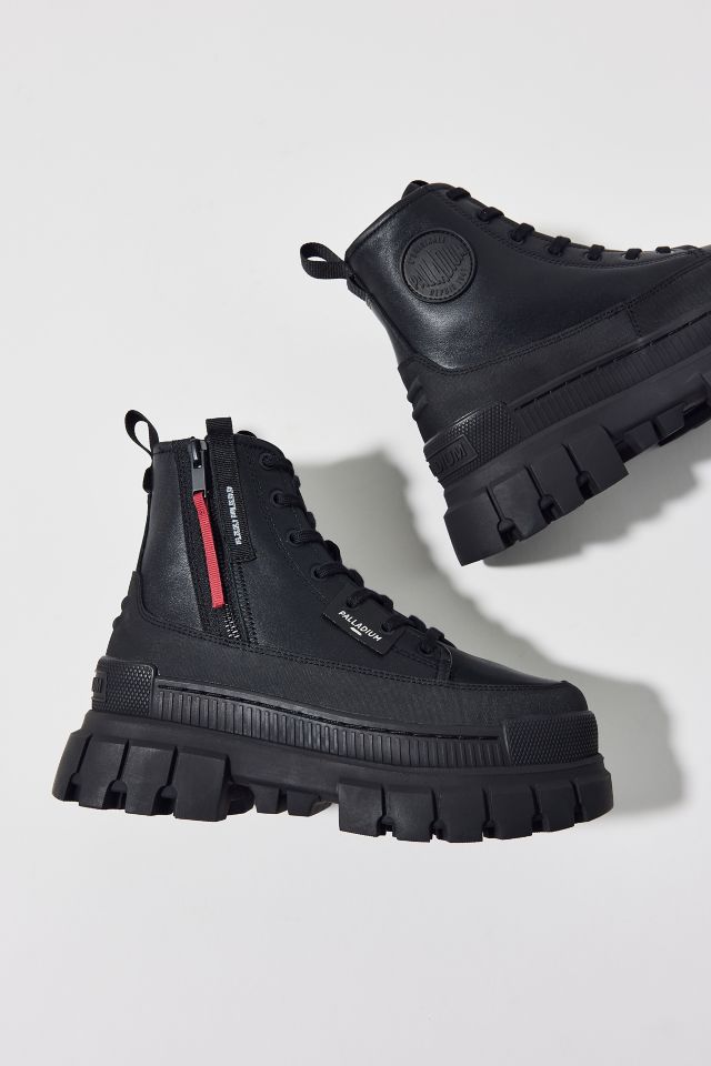 Palladium Revolt Zip Leather Boot #1