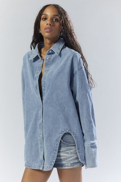 Lioness Off Duty Denim Shirt