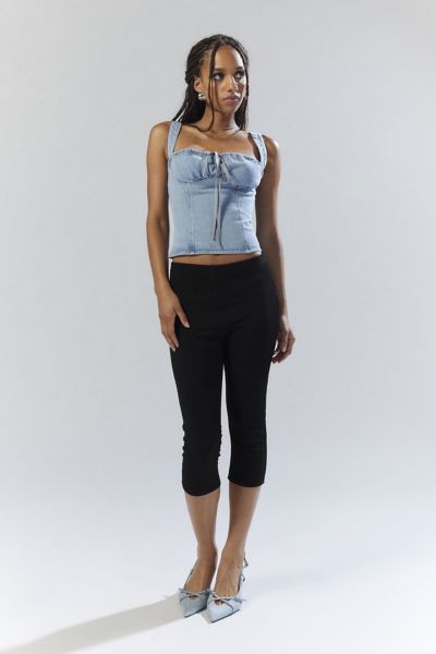 Lioness Daydream Denim Corset Top