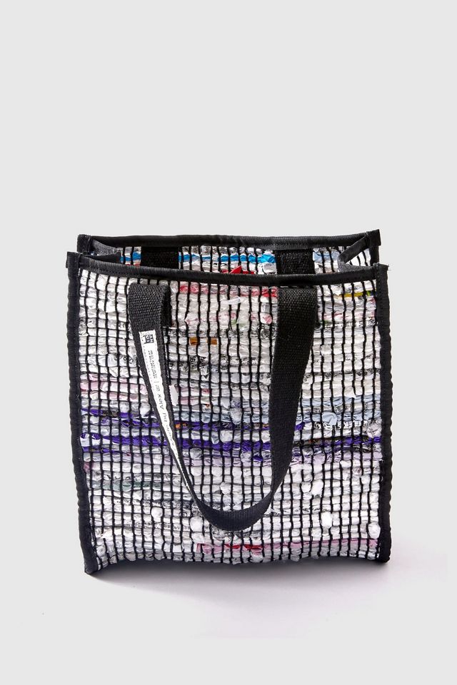 ANYBAG Recycled Mini Woven Tote Bag #1
