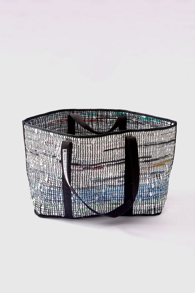 ANYBAG Recycled Weekender Woven Tote Bag #1