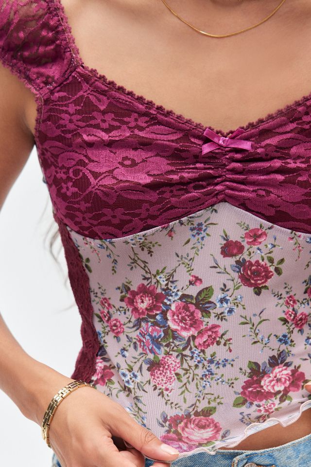 Haut en Dentelle Damson Kimchi Blue #1