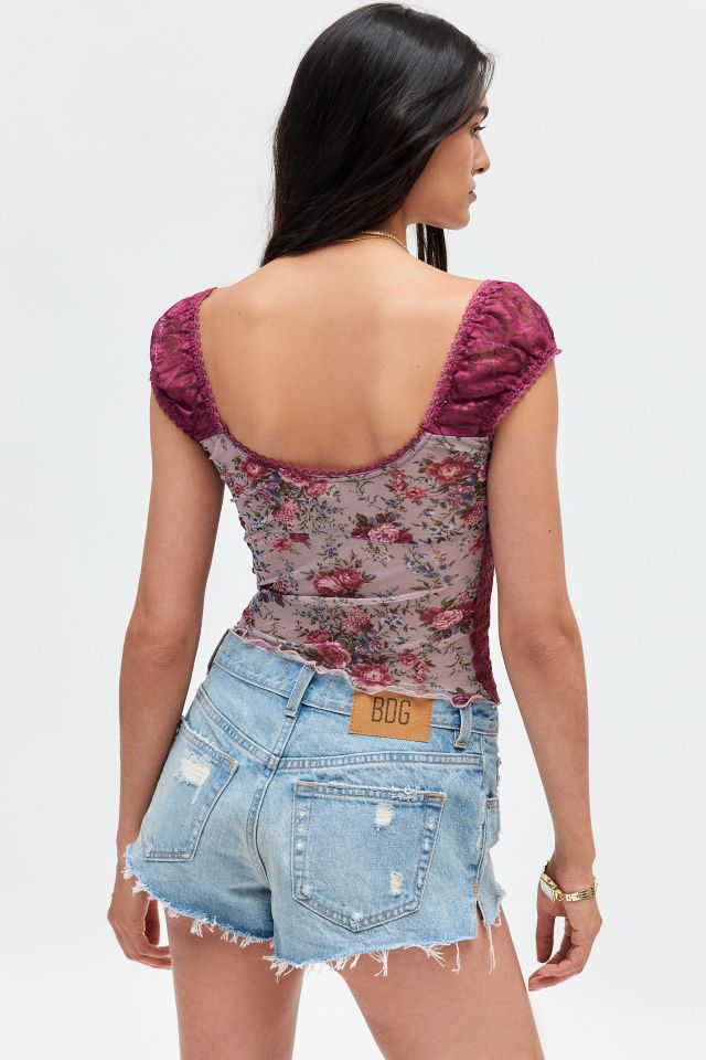Haut en Dentelle Damson Kimchi Blue #2