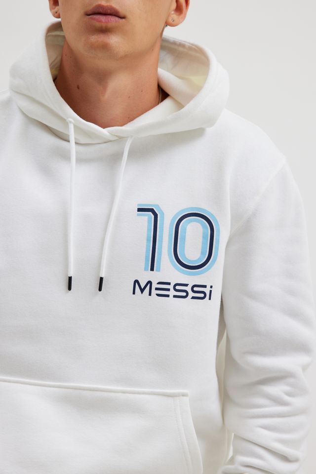 Messi Worldwide Graphic Hoodie Sweatshirt | Urban Outfitters