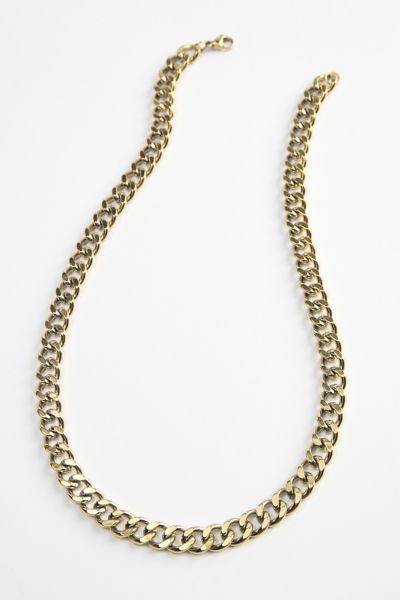 Colt Stainless Steel Curb Chain Necklace