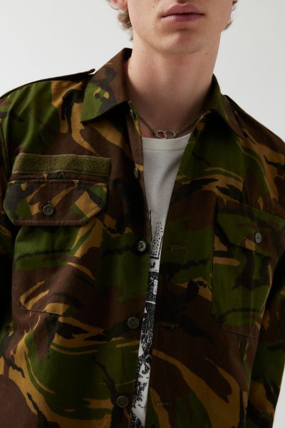 Urban Renewal Vintage Camo Shacket